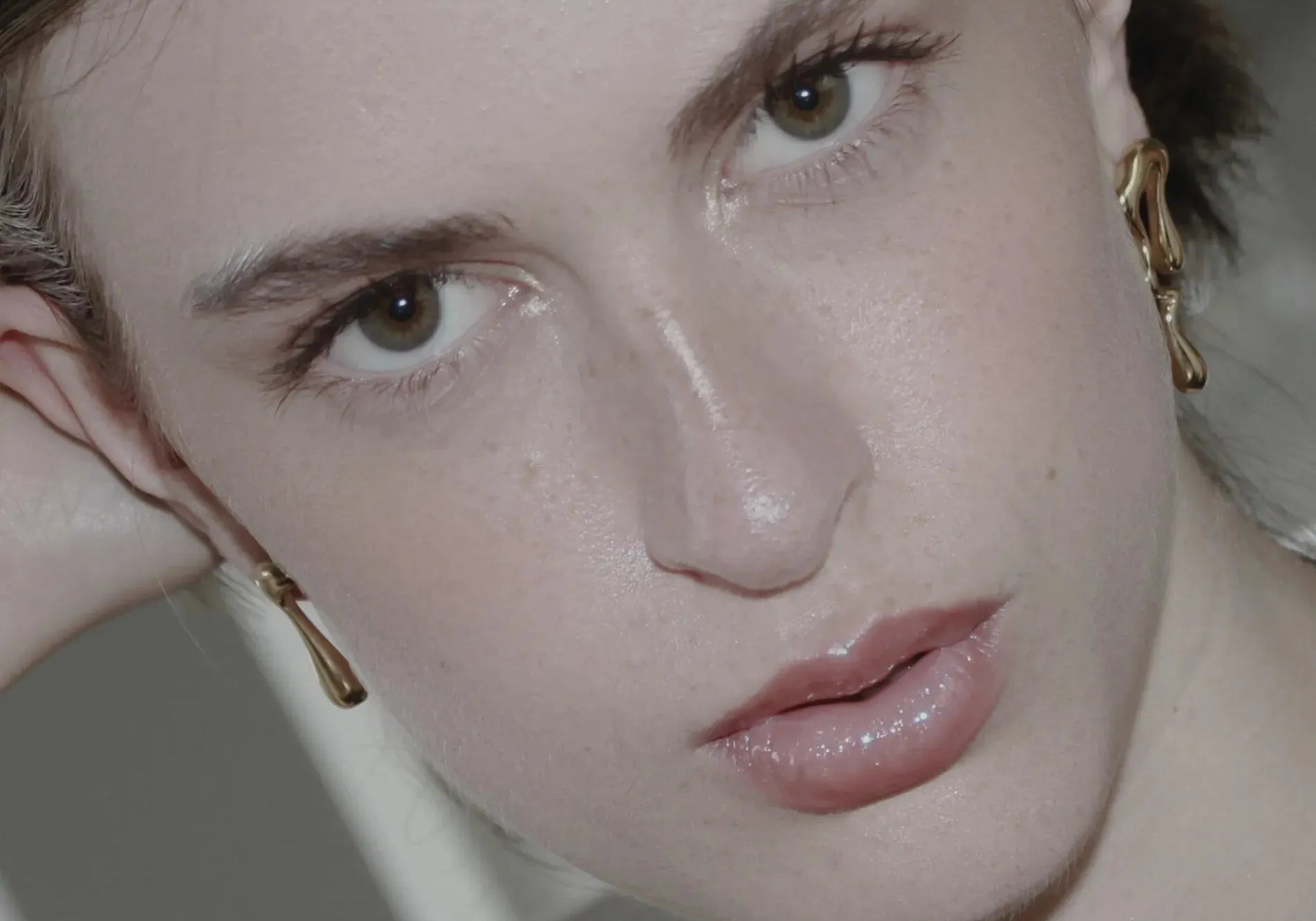 Courage Waterproof Asymmetrische Lucky Oorbel 18K Verguld, Dansk Copenhagen