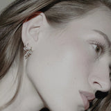 Joy Waterproof Snake CZ Hook Earring 18K Gold Plating, Dansk Copenhagen