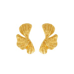 Courage Vandfast Curved Statement Ørering 18K Guldbelagt, Dansk Copenhagen.