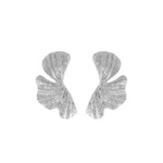 Courage Waterproof Curved Statement Earring Silver Plating, Dansk Copenhagen