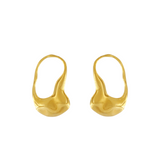 Courage Waterproof Artful Statement Earring 18K Gold Plating, Dansk Copenhagen