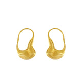 Courage Waterproof Artful Statement Earring 18K Gold Plating, Dansk Copenhagen