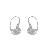 Courage Waterproof Artful Statement Earring Silver Plating, Dansk Copenhagen