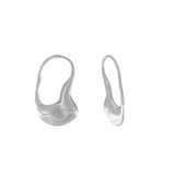 Courage Waterproof Artful Statement Earring Silver Plating, Dansk Copenhagen