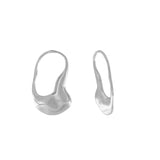 Courage Waterproof Artful Statement Earring Silver Plating, Dansk Copenhagen