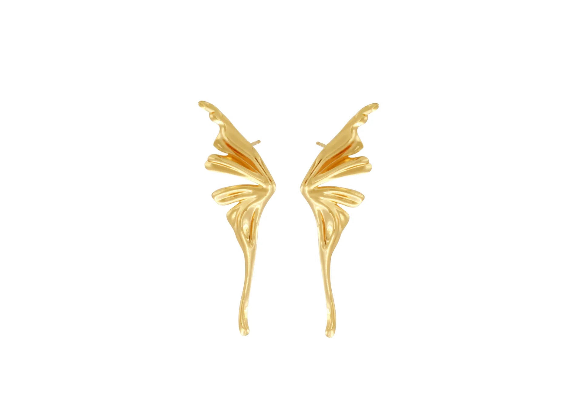 Courage Waterproof Wing Statement Oorbel 18K Verguld, Dansk Copenhagen