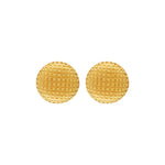Courage Wasserfester Ornament Statement-Ohrring 18K Goldplattierung, Dansk Copenhagen