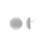 Courage Waterproof ornement Boucle d'oreille plaquée argent