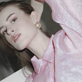 Courage Waterproof to Ornament Statement Earring Silver Plating, Dansk Copenhagen