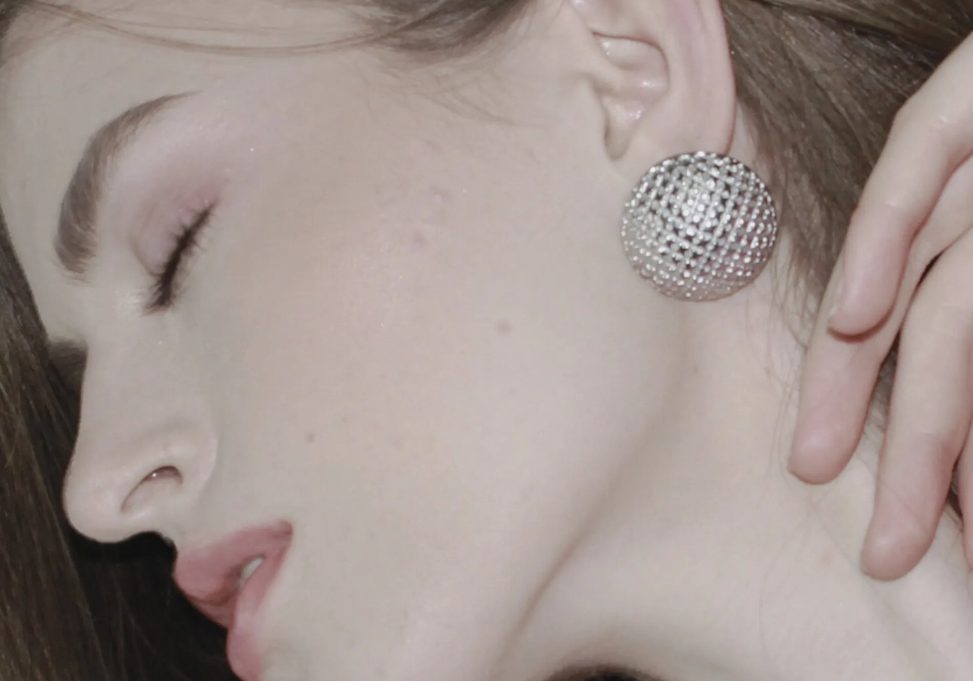 Courage Waterproof to Ornament Statement Earring Silver Plating, Dansk Copenhagen
