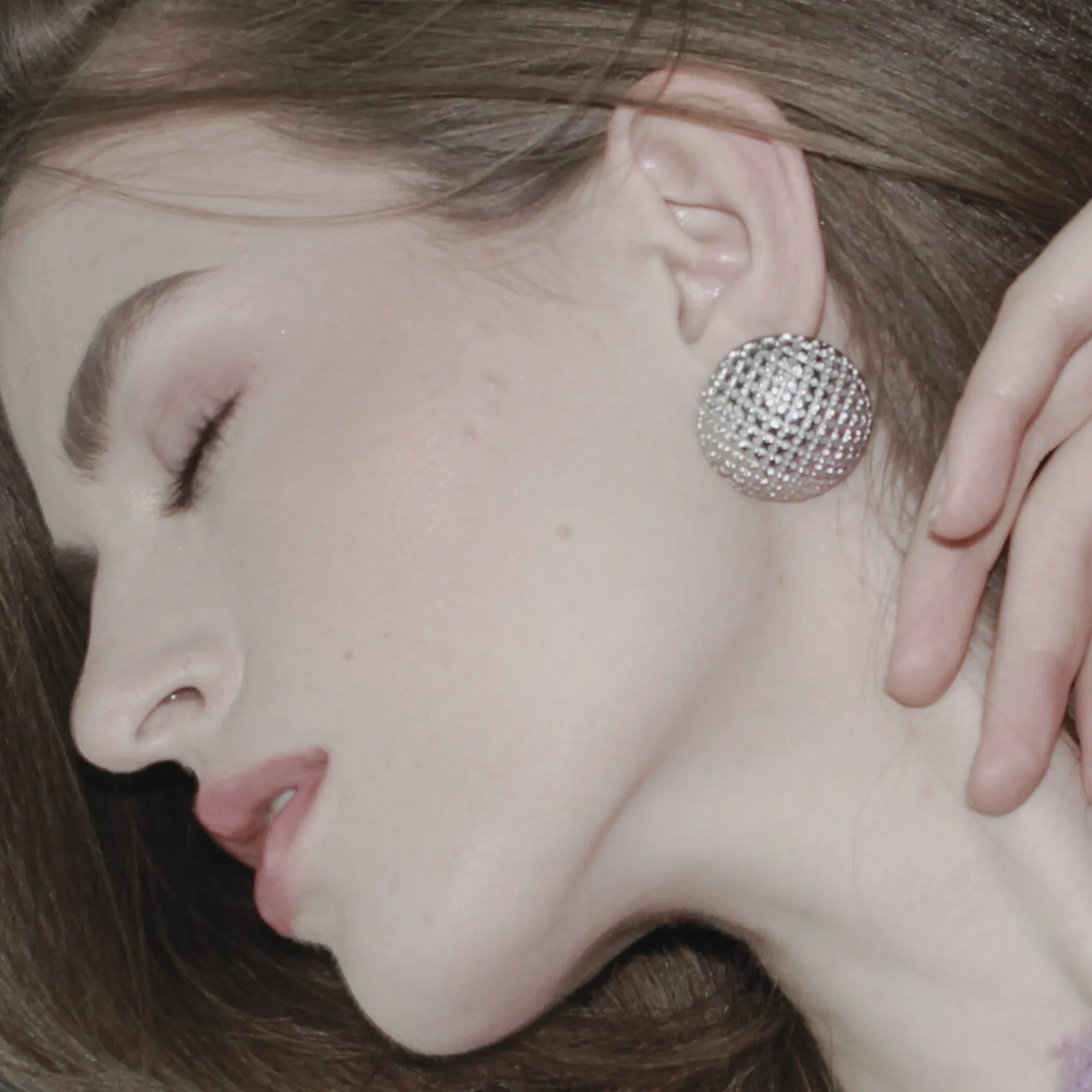 Courage Waterproof to Ornament Statement Earring Silver Plating, Dansk Copenhagen