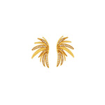 Joy Waterproof CZ Wing Statement Oorbel 18K Verguld, Dansk Copenhagen