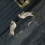 Joy Waterproof CZ Wing Statement Oorbel 18K Verguld, Dansk Copenhagen
