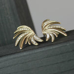 Joy Waterproof CZ Wing Statement Oorbel 18K Verguld, Dansk Copenhagen
