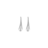 Passion Waterproof Smooth Drop Post Earring Silver Plating, Dansk Copenhagen