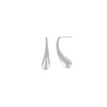 Passion Waterproof Smooth Drop Post Earring Silver Plating, Dansk Copenhagen