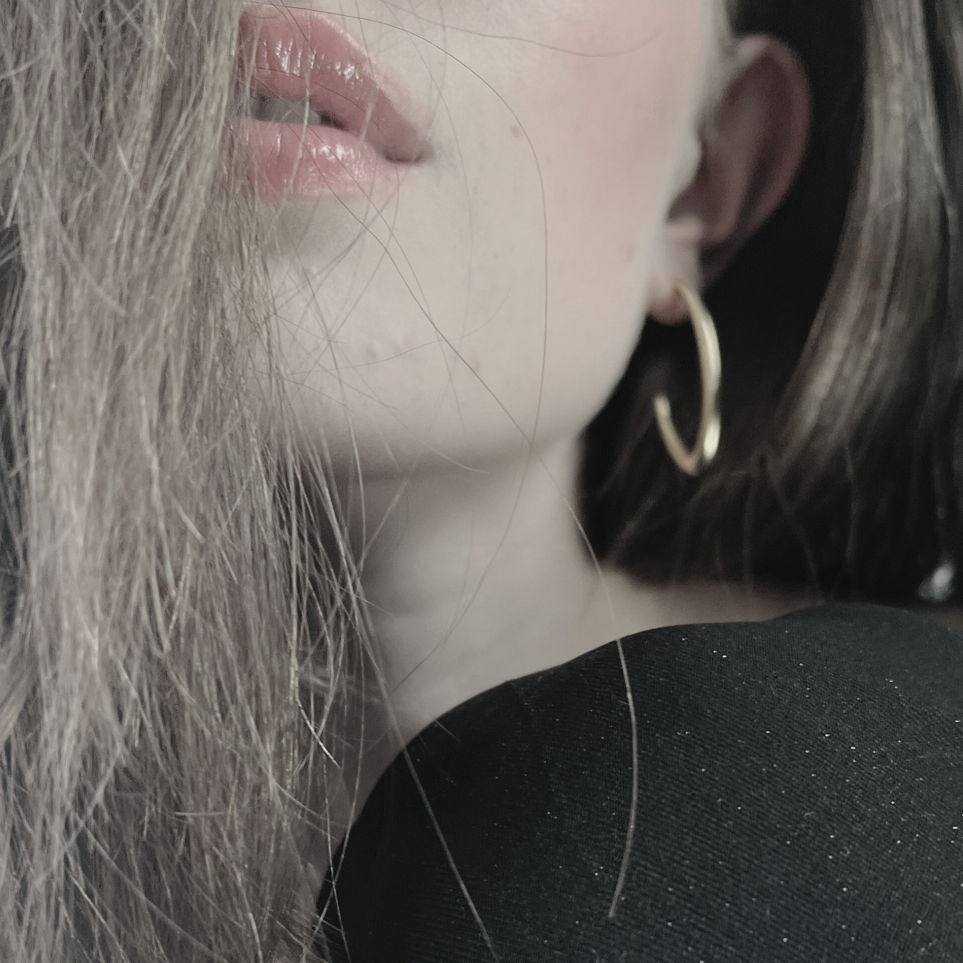 Passion Waterproof Simple Oval Creol 18K Gold Plating, DNSK Copenhagen