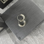 Passion Waterproof Simple Statement Huggie Silver Plating, DNSK Copenhagen