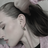 Joy Vandfast Slim Paisley CZ Ørering 18K Guldbelagt