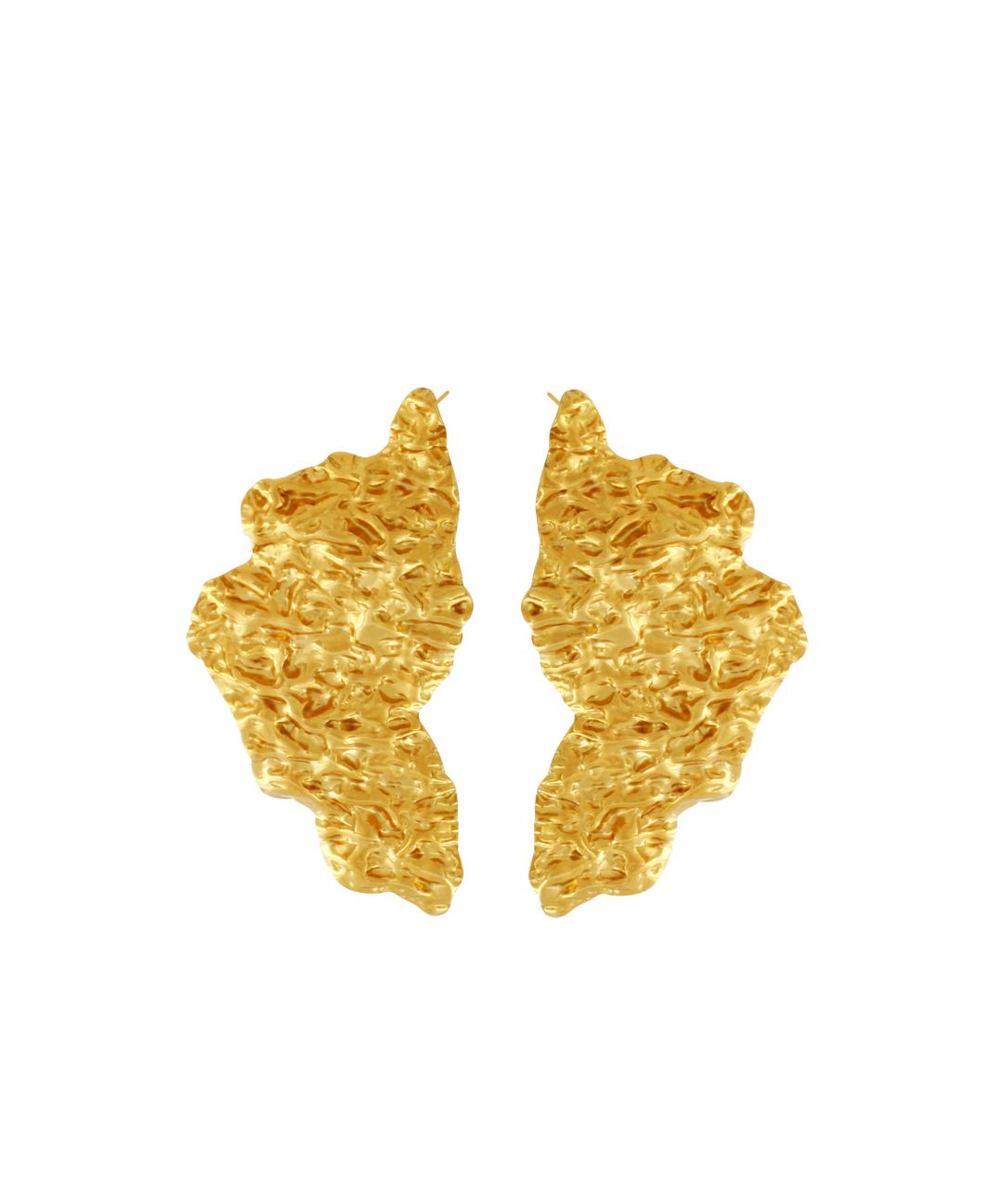 Courage Waterproof  Triangle Statement Earring 18K Gold Plating, DNSK Copenhagen