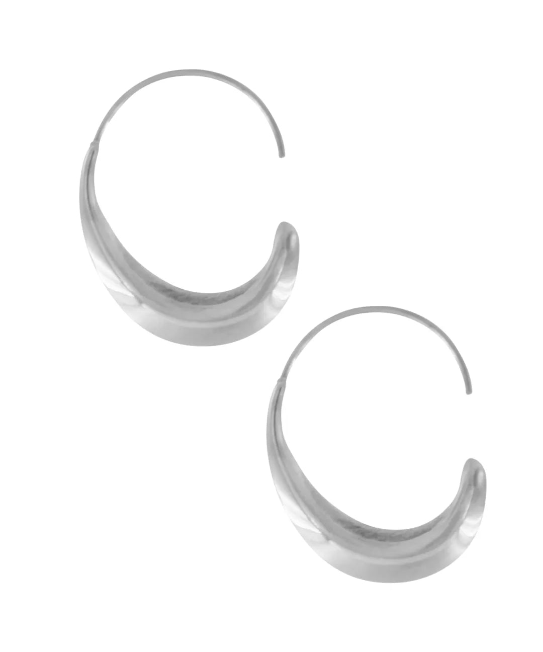 Passion Waterproof Smooth Hoop Silver Plating, DNSK Copenhagen