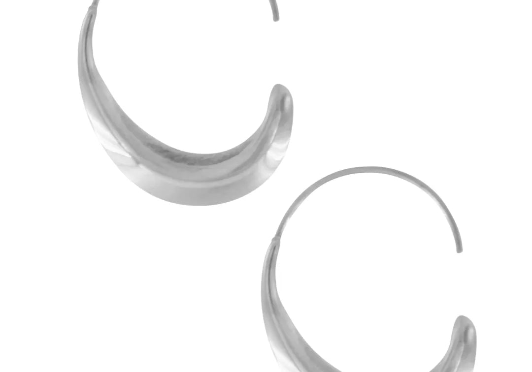 Passion Waterproof Smooth Hoop Placage d'argent, DNSK Copenhagen
