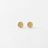 TYRA Waterproof 18K Gold Plated Post Earrings – Sanded Stainless Steel
