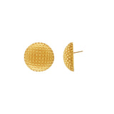 Courage Waterproof Ornament Statement Earring 18K Gold Plating, Dansk Copenhagen
