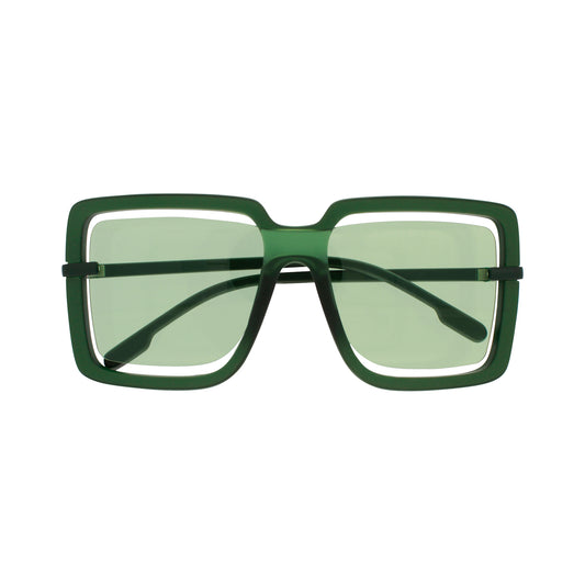 Selma Green Sunglasses UV400 Protection