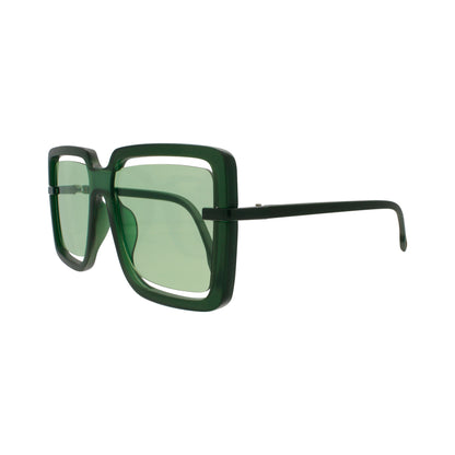 Selma Green Sunglasses UV400 Protection