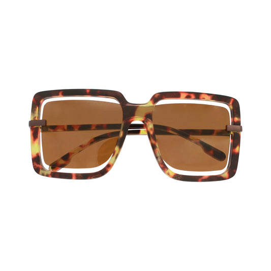 Selma Brown Sonnenbrille UV400-Schutz