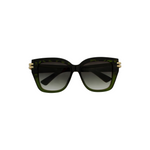 Vanilla Green Leopard Sunglasses UV400 Protection, Dansk Copenhagen