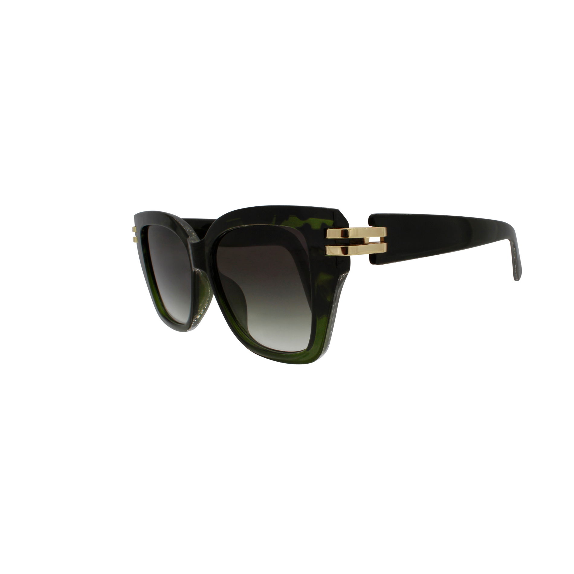 Vanilla Green Leopard Sunglasses UV400 Protection, Dansk Copenhagen