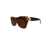 Vanilla Brown Leopard Sunglasses UV400 Protection, Dansk Copenhagen