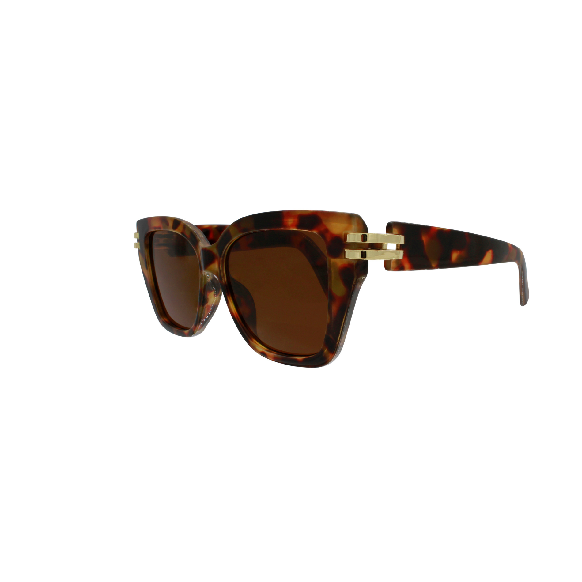 Vanilla Brown Leopard Sunglasses UV400 Protection, Dansk Copenhagen