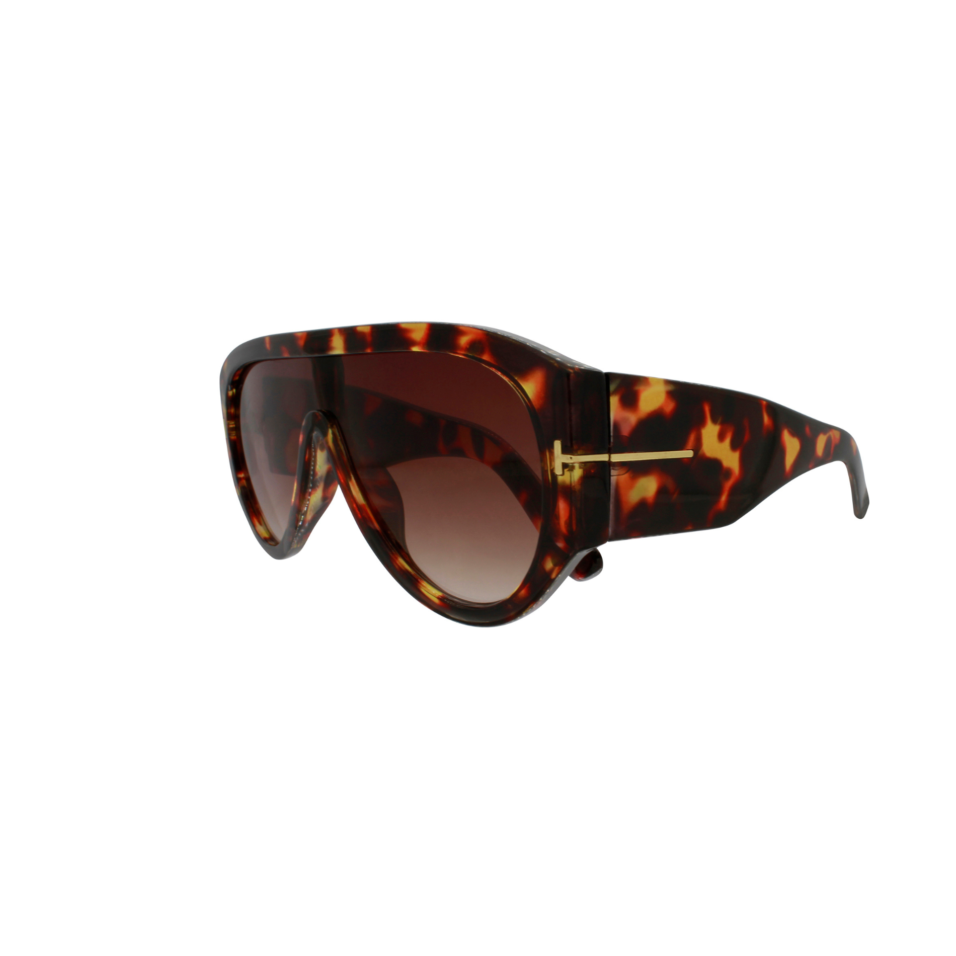 Victoria Brown Leopard Sunglasses UV400 Protection, Dansk Copenhagen