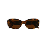 Vigga Brown Leopard Sunglasses UV400 Protection, Dansk Copenhagen