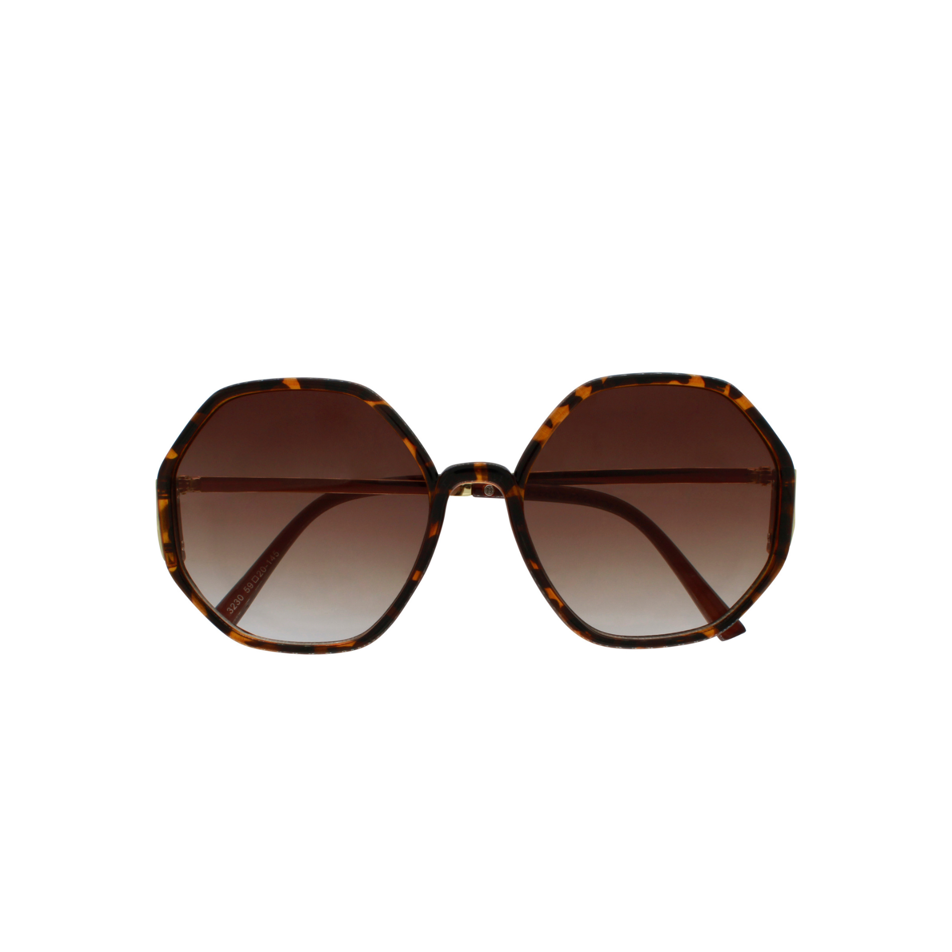 Violetta Brown Leopard Sunglasses UV400 Protection, Dansk Copenhagen