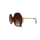 Violetta Brown Leopard Sunglasses UV400 Protection, Dansk Copenhagen