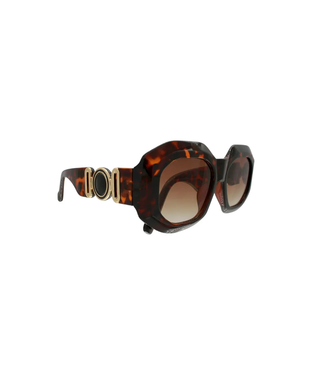 Sophie Brown Statement Sunglasses UV400 Protection