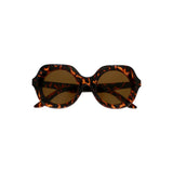 Scarlett Brown Statement Sunglasses UV400 Protection