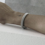 Passion Waterproof Mesh Cuff Bracelet Silver Plating, Dansk Copenhagen
