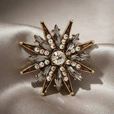 Ingunn 8 Star Button Cover Size 14mm Gold Plating