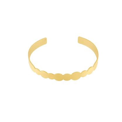 Theia Dot Cuff Bracelet Gold Plating I Dansk Copenhagen