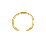 Tara Organic Cuff Bracelet Gold Plating I Dansk Copenhagen