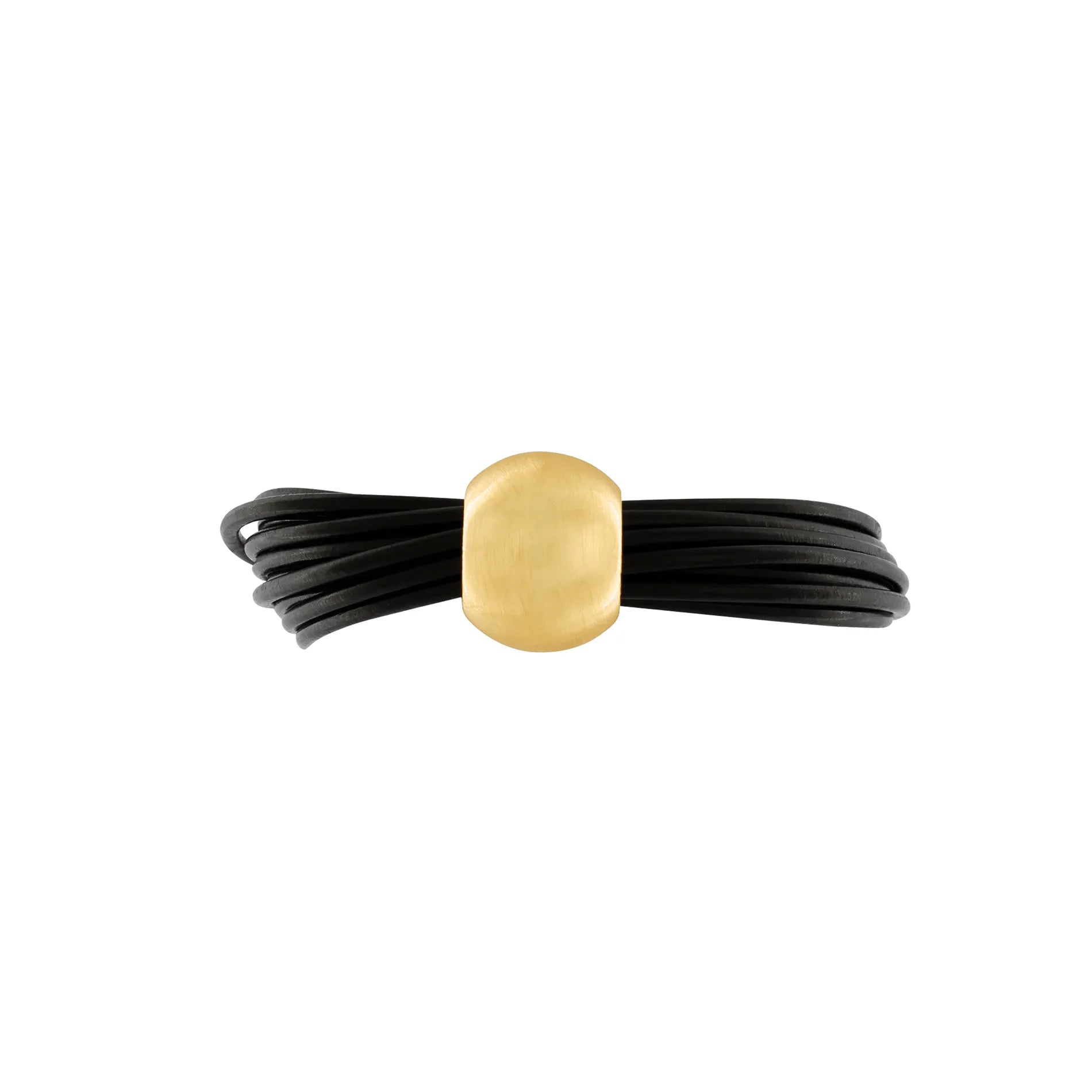Nostalgia Ball Leather Bracelet Gold PlatingDNSK Copenhagen