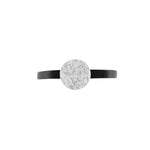 Audrey Dot Leather Bracelet Silver Plating -DNSK Copenhagen