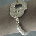Audrey IN:STORE Bracelet de chaîne de perles mixtes plaqué or, Dansk Copenhagen