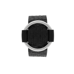 Anastazia IN:STORE Mega Ring Leather Bracelet Silver Plating -DNSK Copenhagen