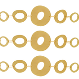 Alaya IN:STORE Bracciale organico a cerchio placcato oro V2